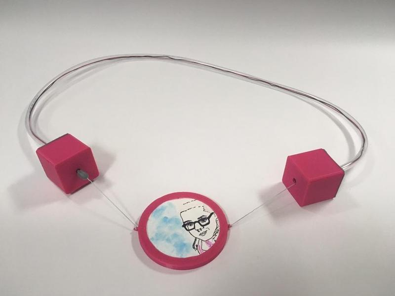 Motor Powered Wearable Thaumatrope