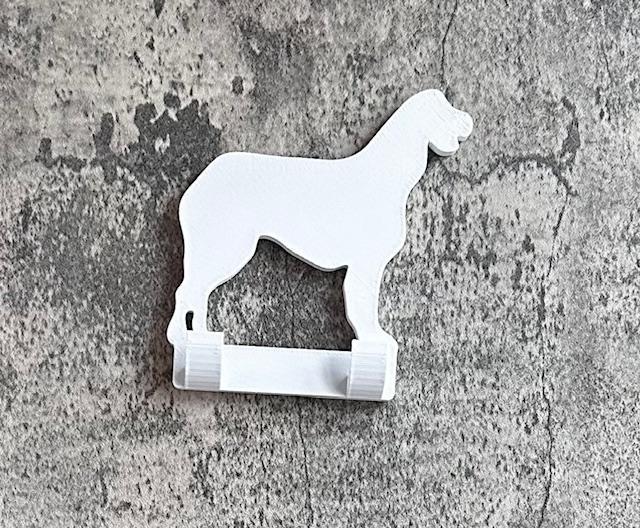 Iirish Wolfhound dog lead hook