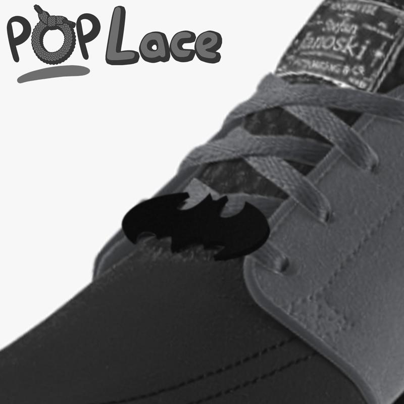 batman LOGO - ACCESSORY FOR SHOE LACE - POPLACE