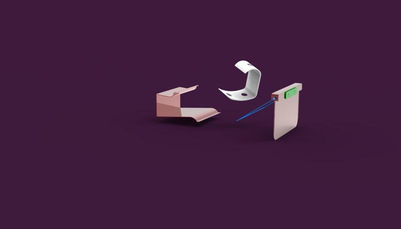 Modern Shoe HOLDERS Wall Mount (3 IN 1)