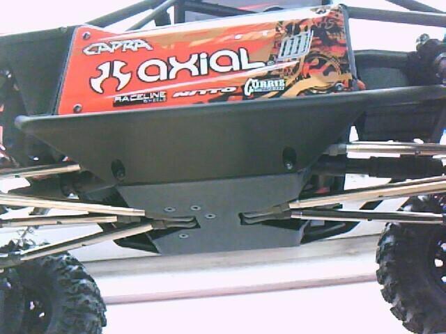 Skid plate, Axial, Capra, flat Plate