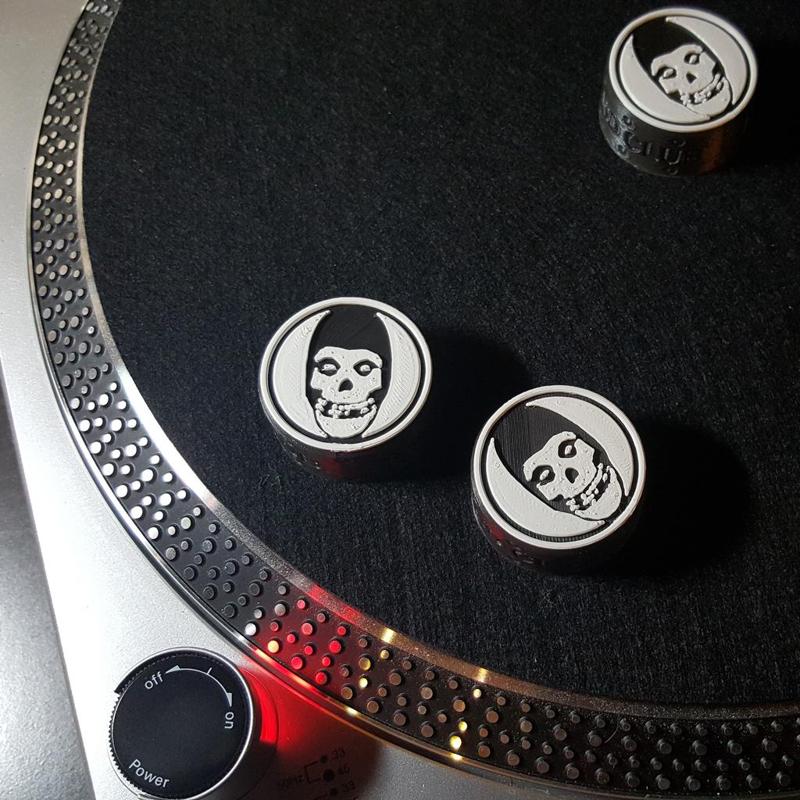 Crimson Ghost 45 rpm adapter