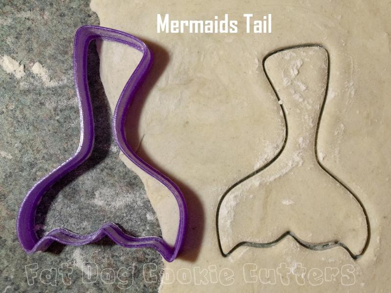 Mermaids Tail Cookie Cutter