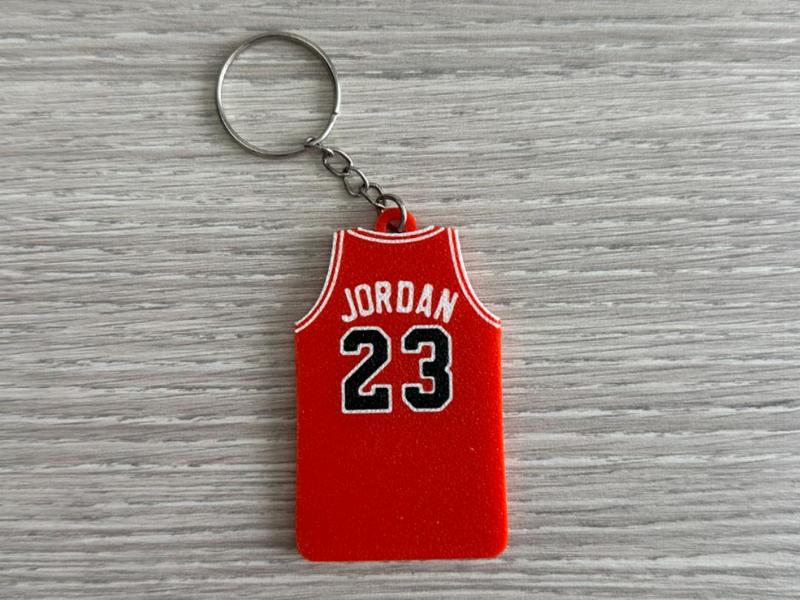 Michael Jordan Jersey Keychain-Chicago Bulls - NBA