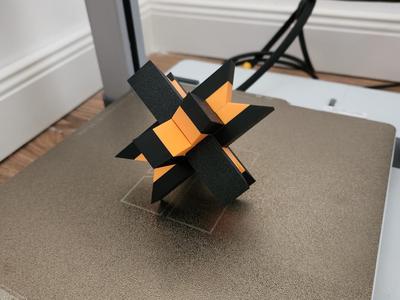 Burr puzzle 6 piece Dacian edition