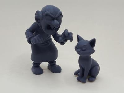 Gargamel and Azrael