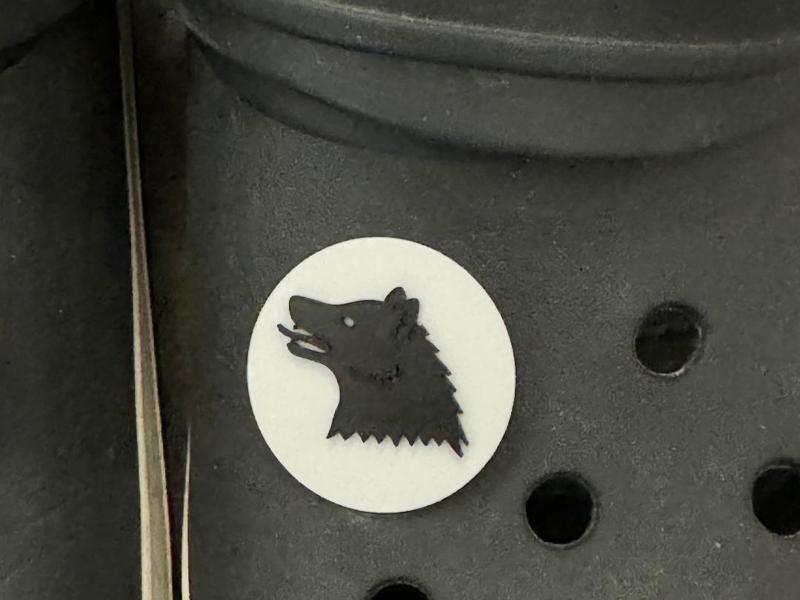 House Stark Sigil Crocs Charm