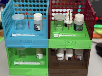 Salifert test kit storage