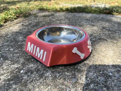 Customizable Dog Bowl