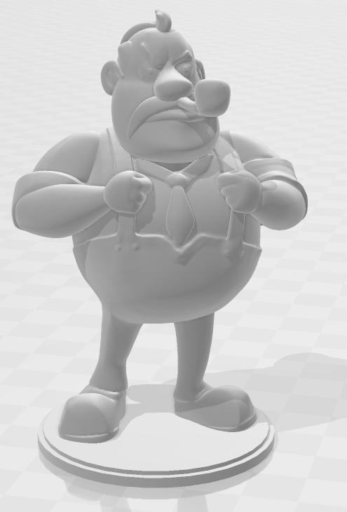 inspecteur gadget "chef gontier MAD + his cat