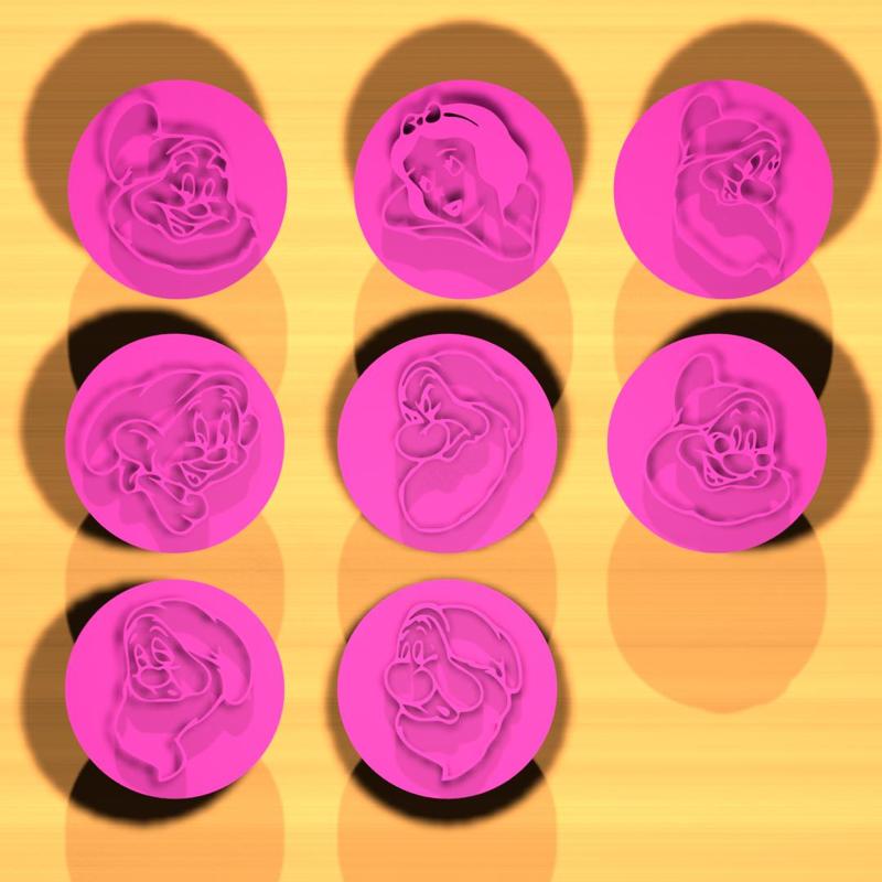 Candy Stamps Snow White