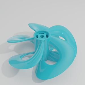 Toroidal propeller for RC boat