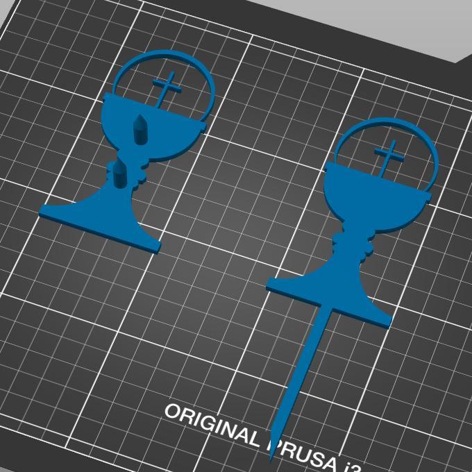 Chalice topper and frontal topper