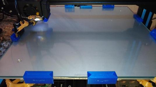 Creality3D CR - 10 OEM Glas-Klemmfix 