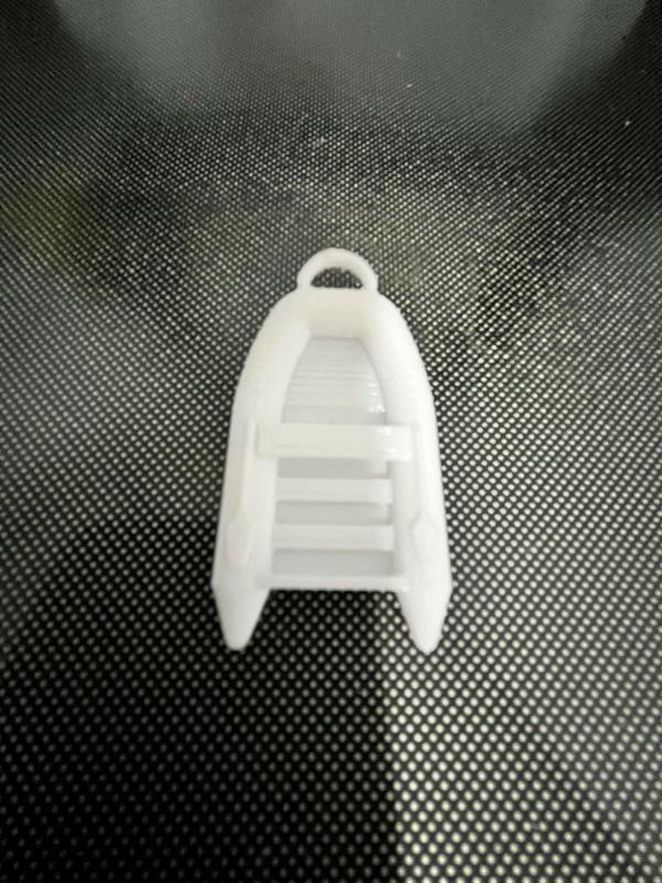 Key ring pneumatic boat