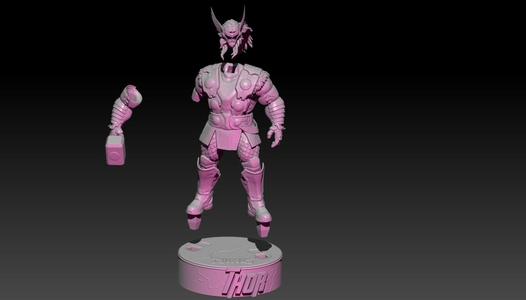 THOR (Marvel Comics) | CARTOON FIGURE | MARVEL UNIVERSE | MARVEL RIVALS