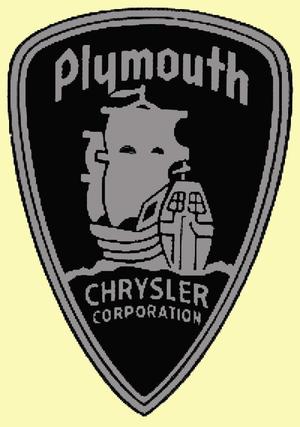 1949 to 1958 Plymouth badge
