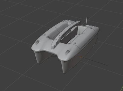 3D Bait boat