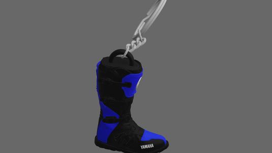 Yamaha motorcycle boot key ring