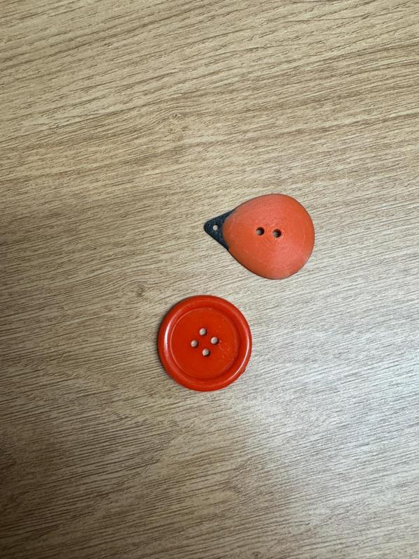 Fishing Buoy clothes button