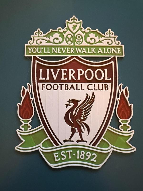 Liverpool FC Logo (Hueforge 4 colors)