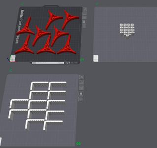 Product presentation sheet stands