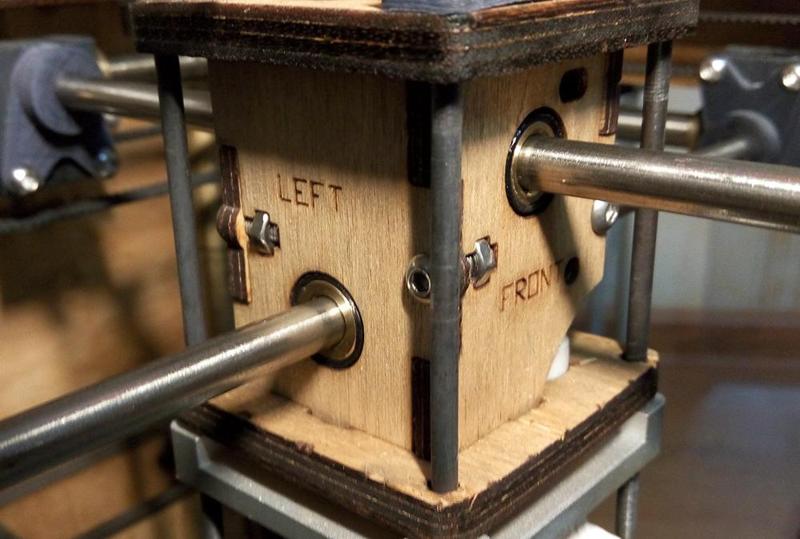 Ultimaker Original LM6LUU replacement with linear copper bashing 