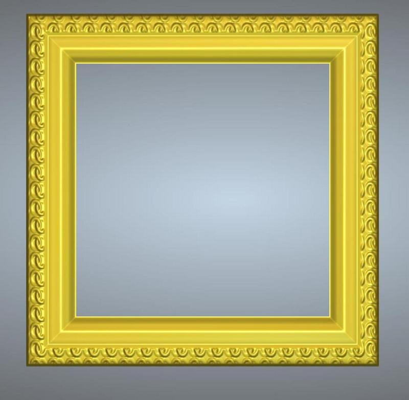 photo frame picture pf-03 3d-print and cnc