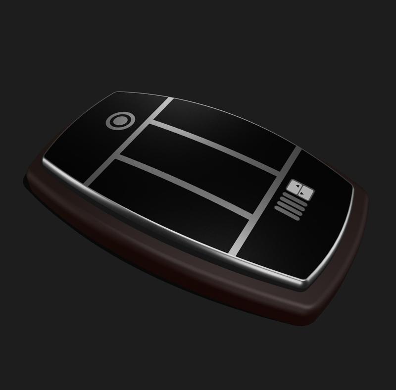 STAR TREK TMP PERSCAN BIOMETER BUCKLE