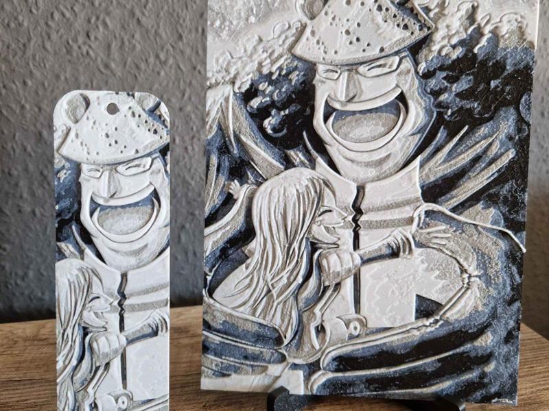 Hueforge - Kuma with Bonney