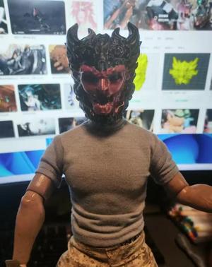 1:6 Scale Soldier Head Sculpt - Yaksha