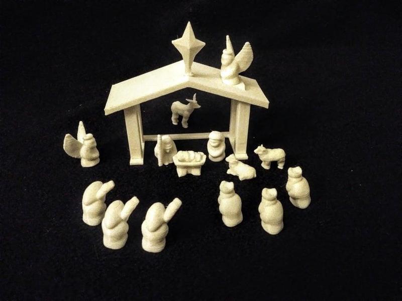 No-Supports Nativity Set