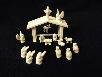 No-Supports Nativity Set