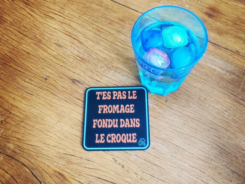 Humorous Coasters for Successful Aperitifs
