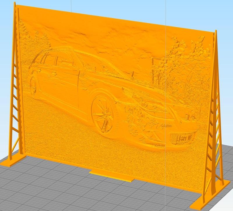 lite lithophane support