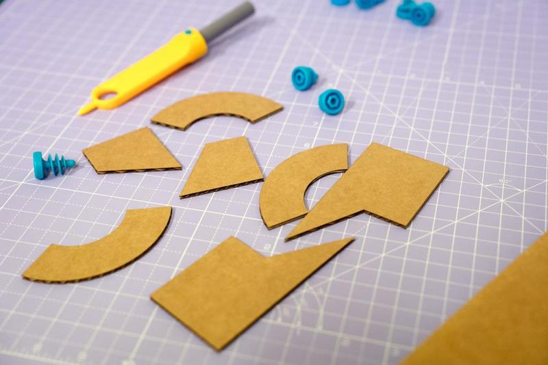 MAKEDO GEOMETRIC SHAPES for CARDBOARD