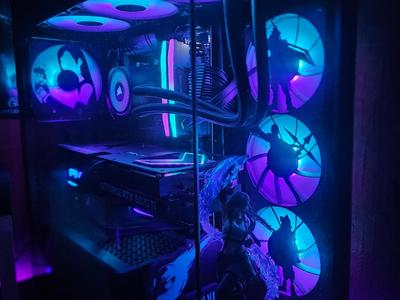 Final Fantasy 7 (FFVII) PC 120mm Fan Grills/Covers