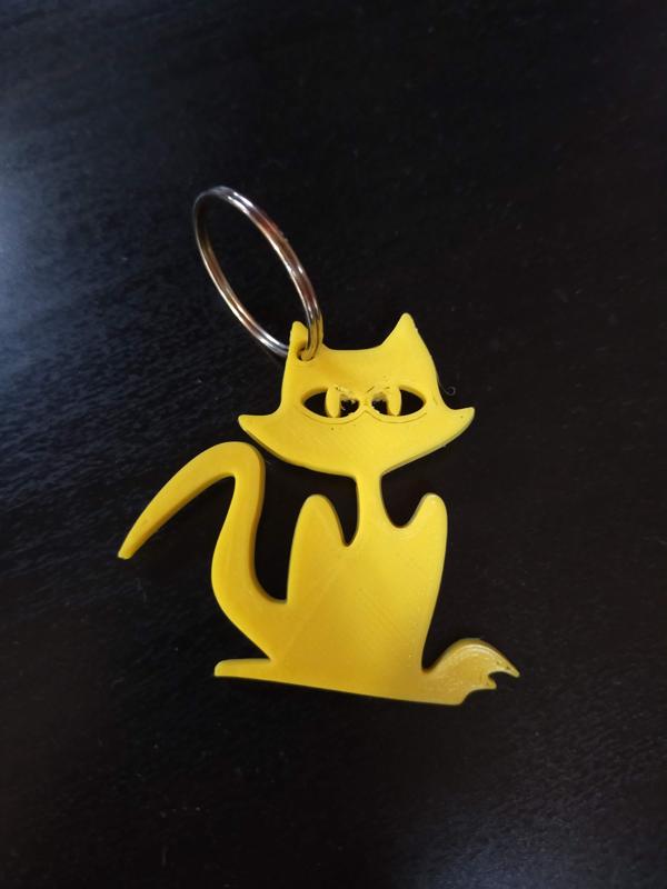 Porta Chiavi , keychain cat