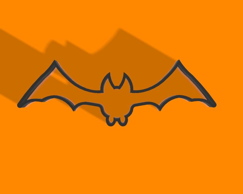 Cookie cutter Bat Figure 9 || Cookie Cutter Bat Figure 9