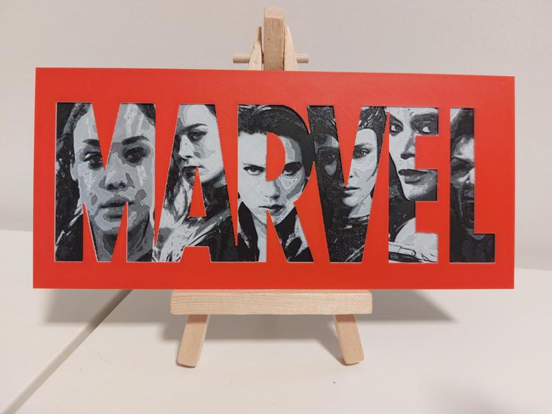 Marvel Logo Women Characters