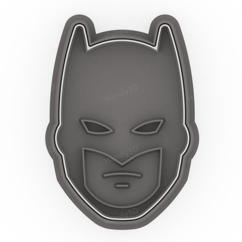 Batman Mask v1 (Realistic) Cutter 9cm