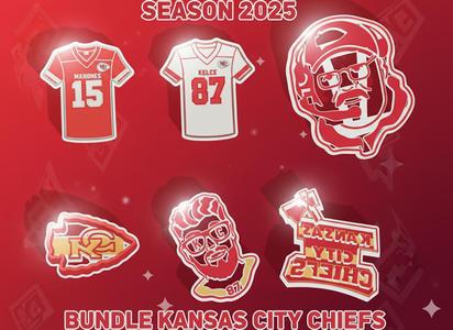 Cookie Cutters Complete Pack Kansas City Chiefs, Season 2025