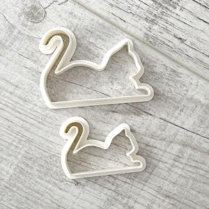 Cat cookie cutter, Lying cat, cat, cat shape, 5 sizes, Animal cookie cutter, mold cutter, clay cutter