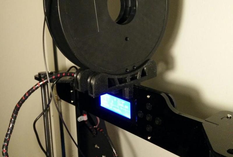 Tronxy Rolling Spool holder top mounted (remixed)