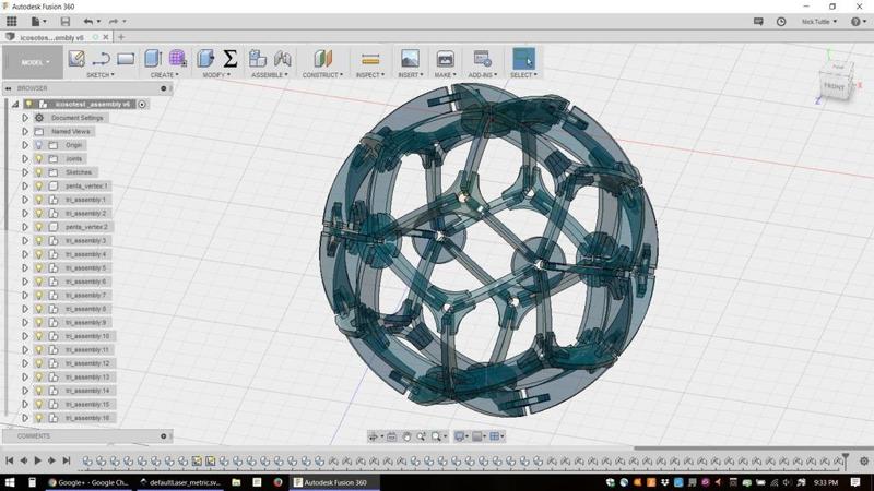 icosahedron globe