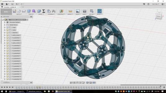 icosahedron globe