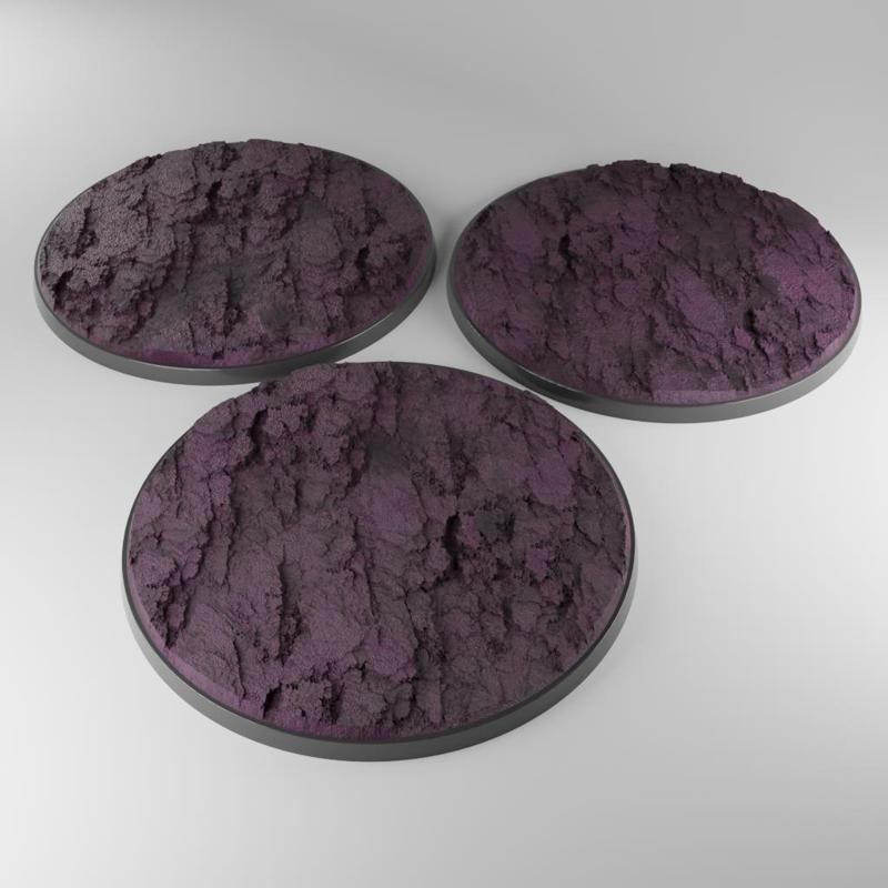 3x 100mm base with mountain ground (+toppers)