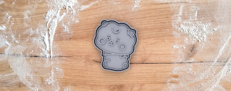 Rj cookie cutter from BTS