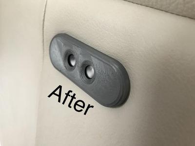 Macy's Couch Recliner Button Cover / Protector