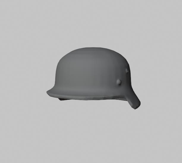 Stahlhelm m42 German WWII helmet Playmobil / Stahlhelm m42 Casco alemán WWII Playmobil